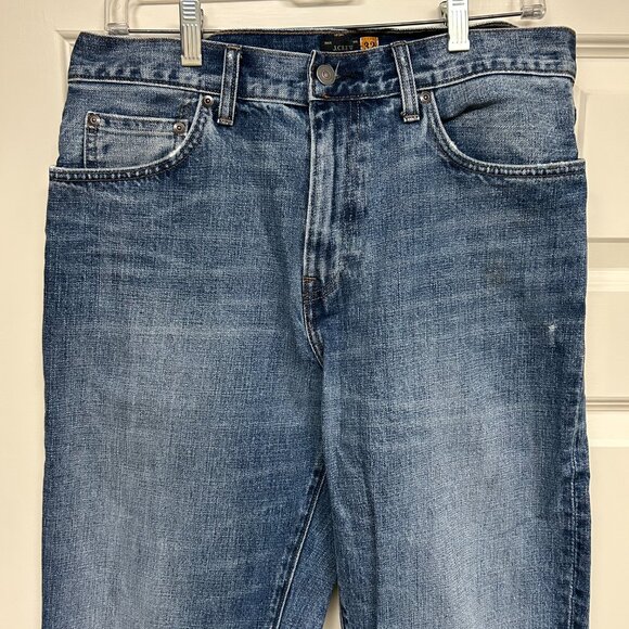J. Crew Relaxed Fit Jeans in Blasted Indigo 32/32 - Picture 2 of 6